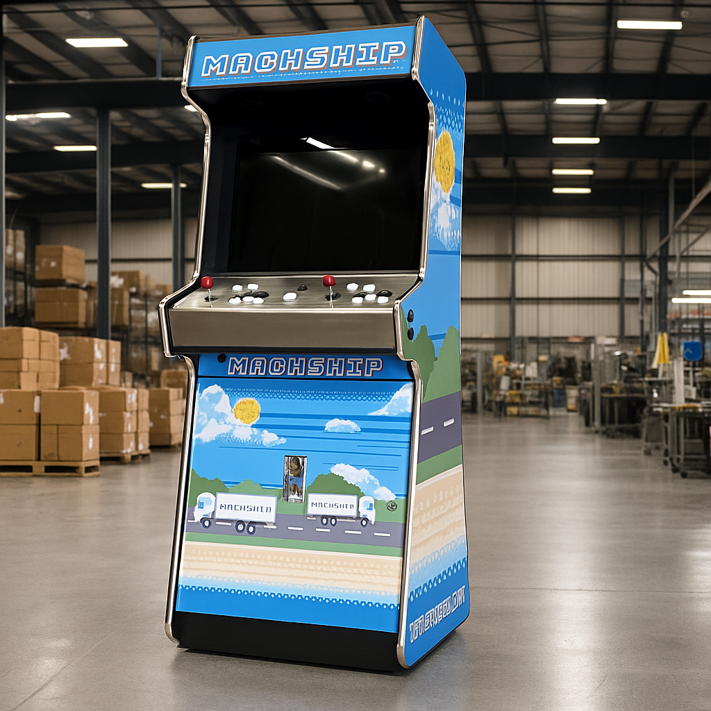 Custom artwork Platinum 2 Arcade Machine