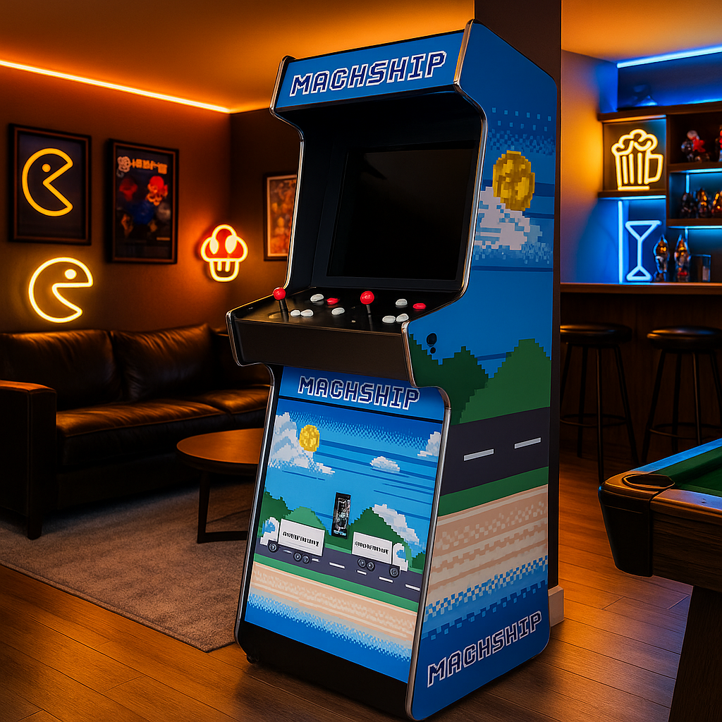 Custom artwork Platinum 2 Arcade Machine