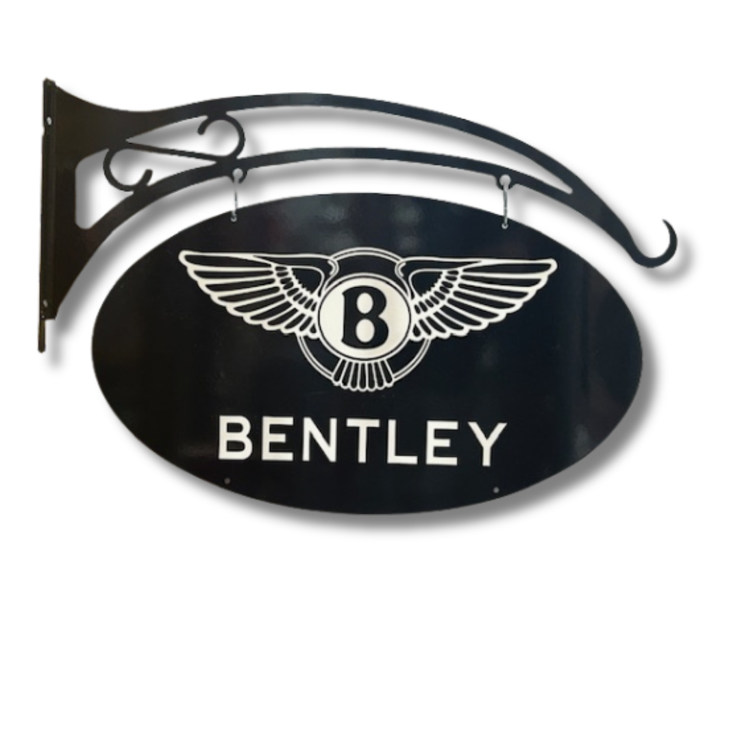 Bentley Oval Hanging Sign