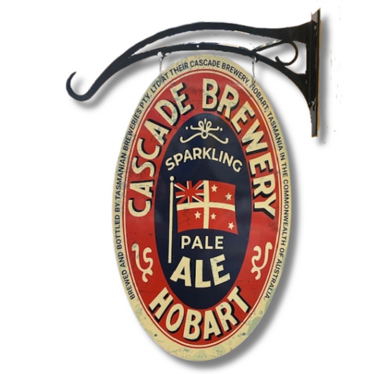 Cascade Brewery Oval Hanging Sign