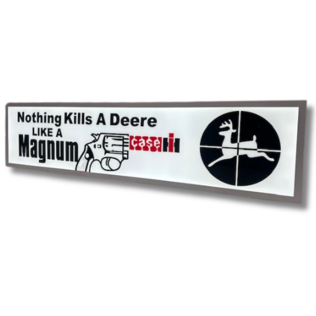 Case Farm Equipment Light Up Sign 1200MM