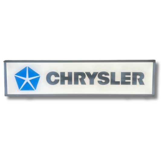 Chrysler Light Up Sign 1200MM