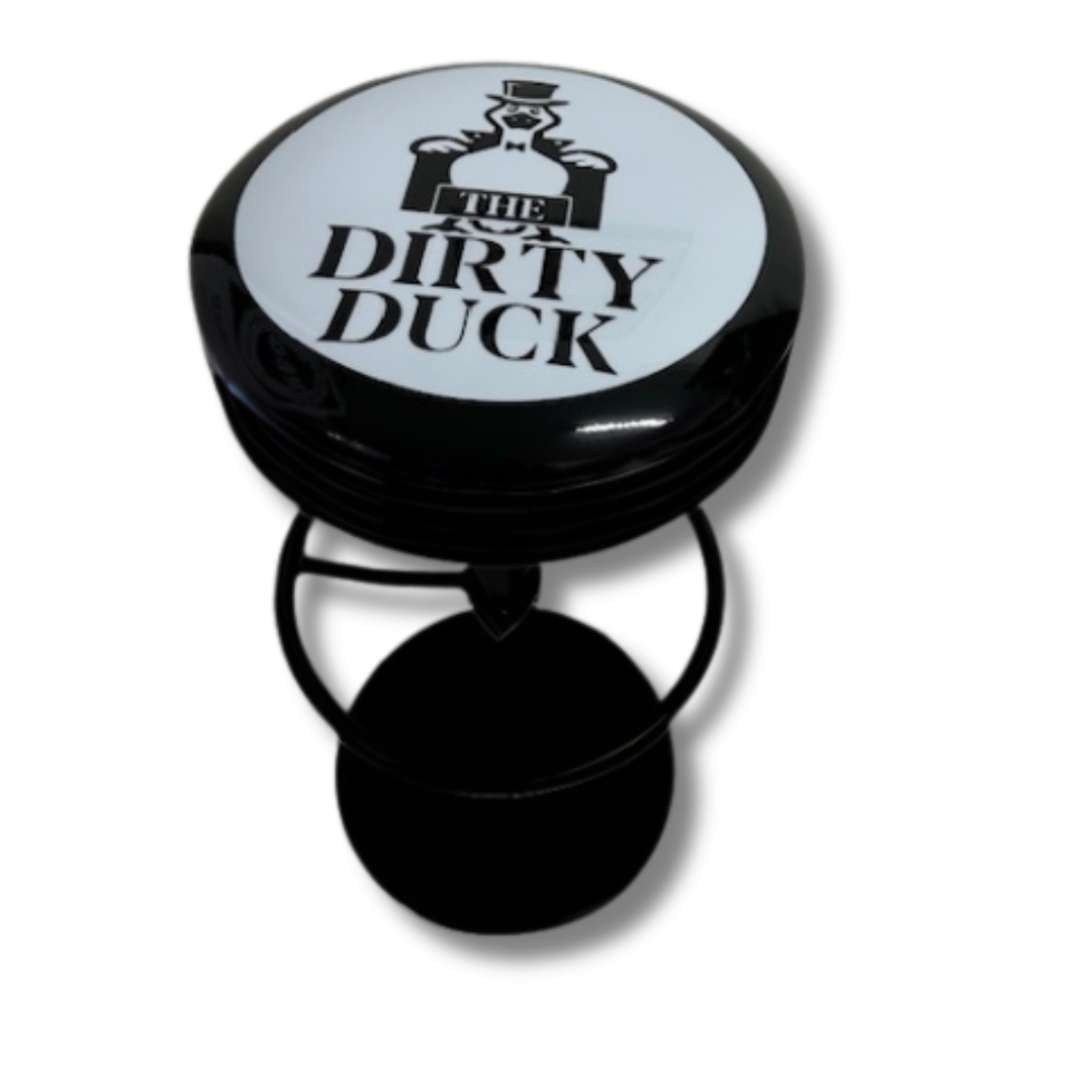 Dirty Duck Retro Bar Stool