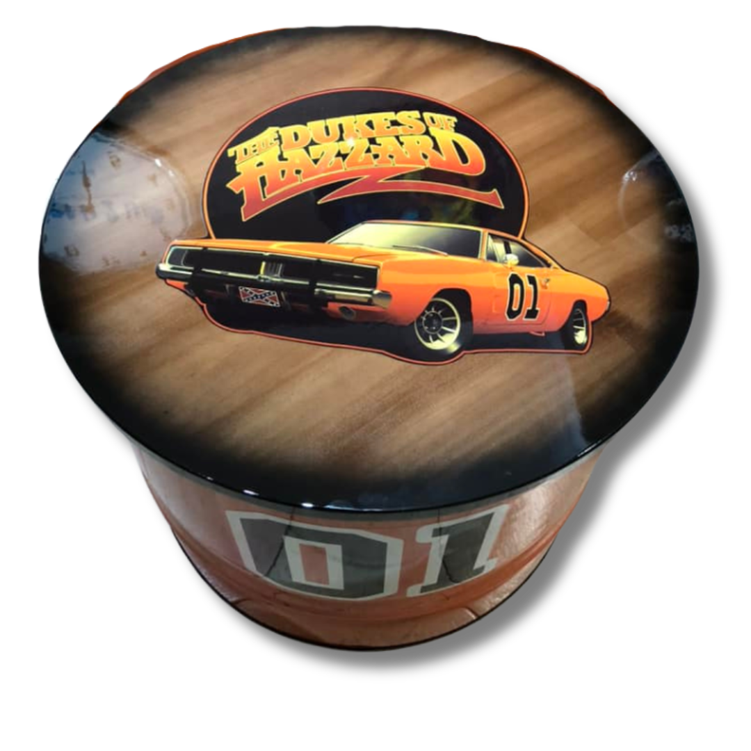 Dukes of Hazzard Drum Coffee Table & Chairs
