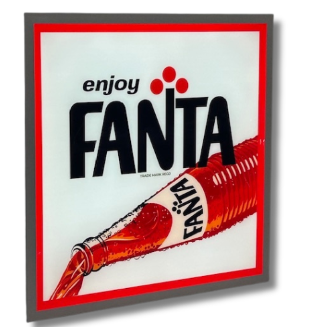 Fanta Light Up Sign 600 x 600MM