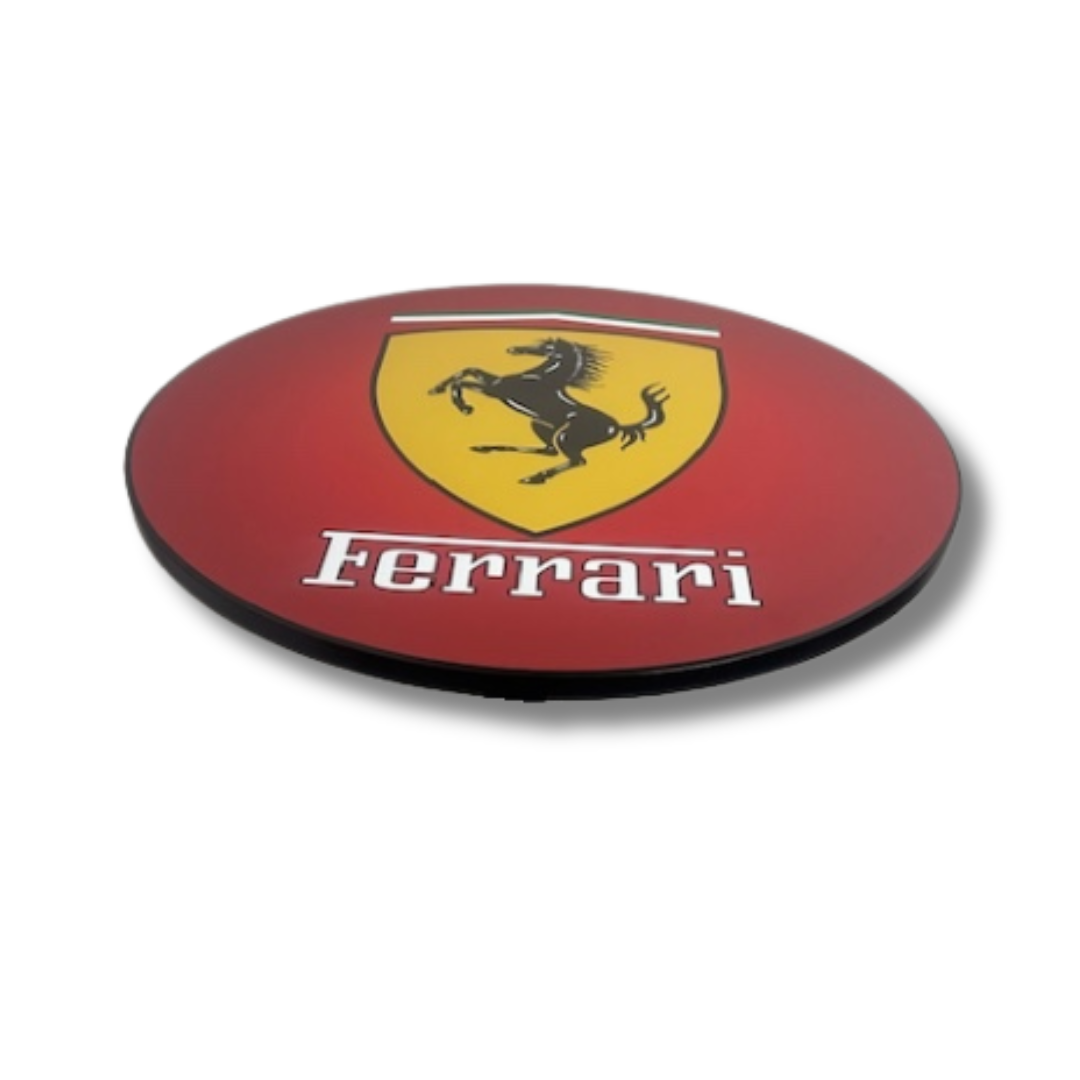 Ferrari Black Bar Table - The Dens