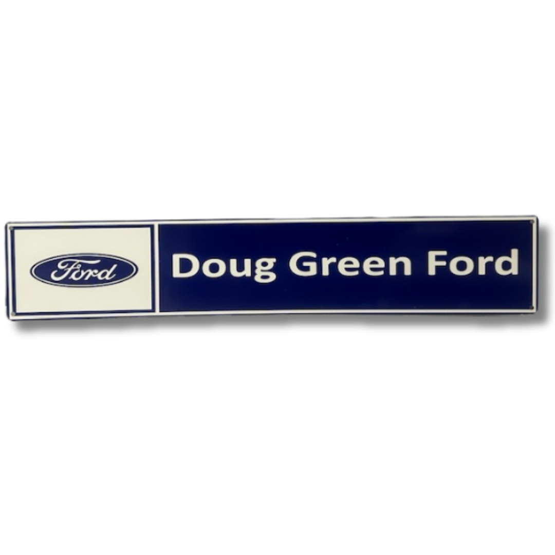 Ford Dealer Custom Wall Sign