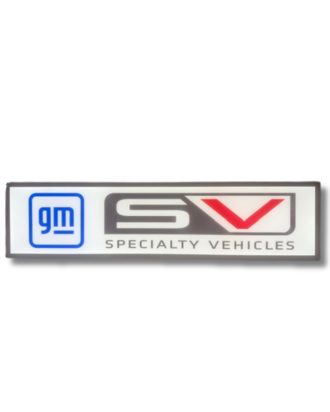 GM Special Vehicle Light Up Sign 1200MM