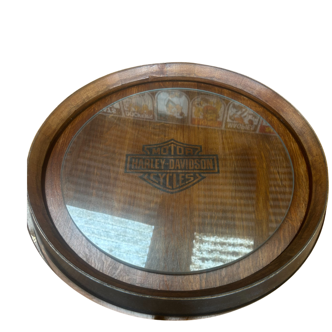 Harley Wine Barrel Table - The Dens