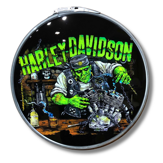 Frankin Harley Drum Lid Sign