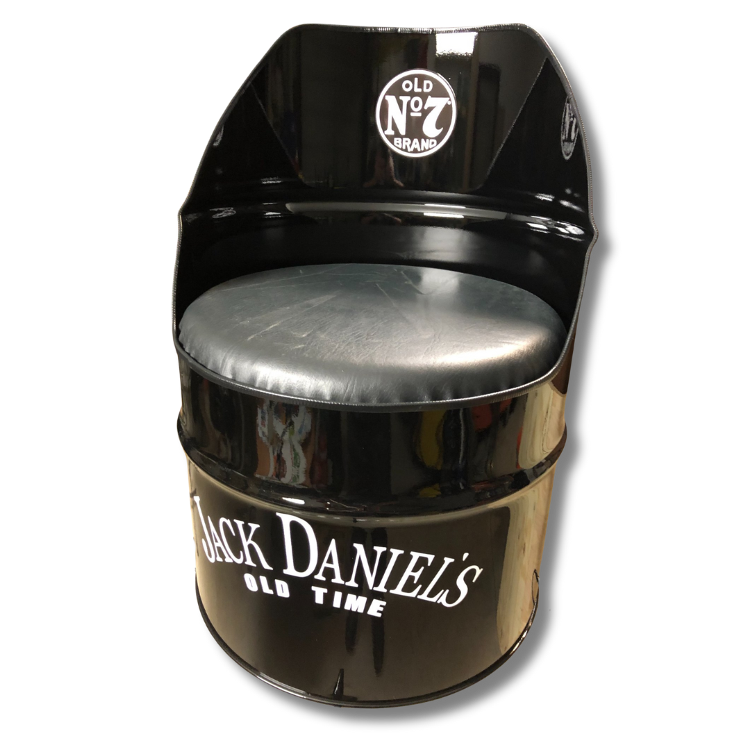 Jack Daniels Drum Coffee Table & Chairs