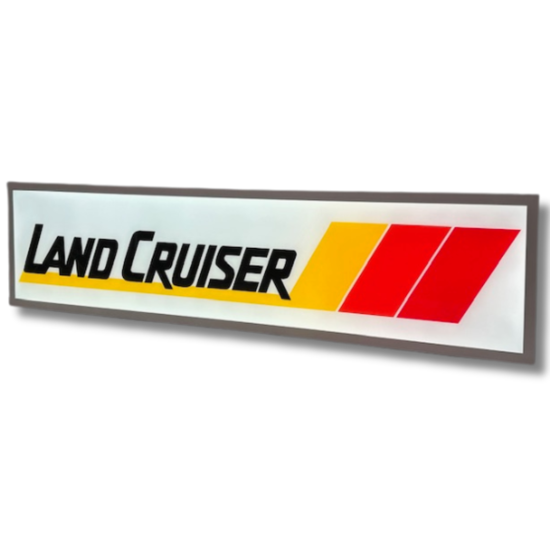 Land Cruiser Light Up Sign 1200MM