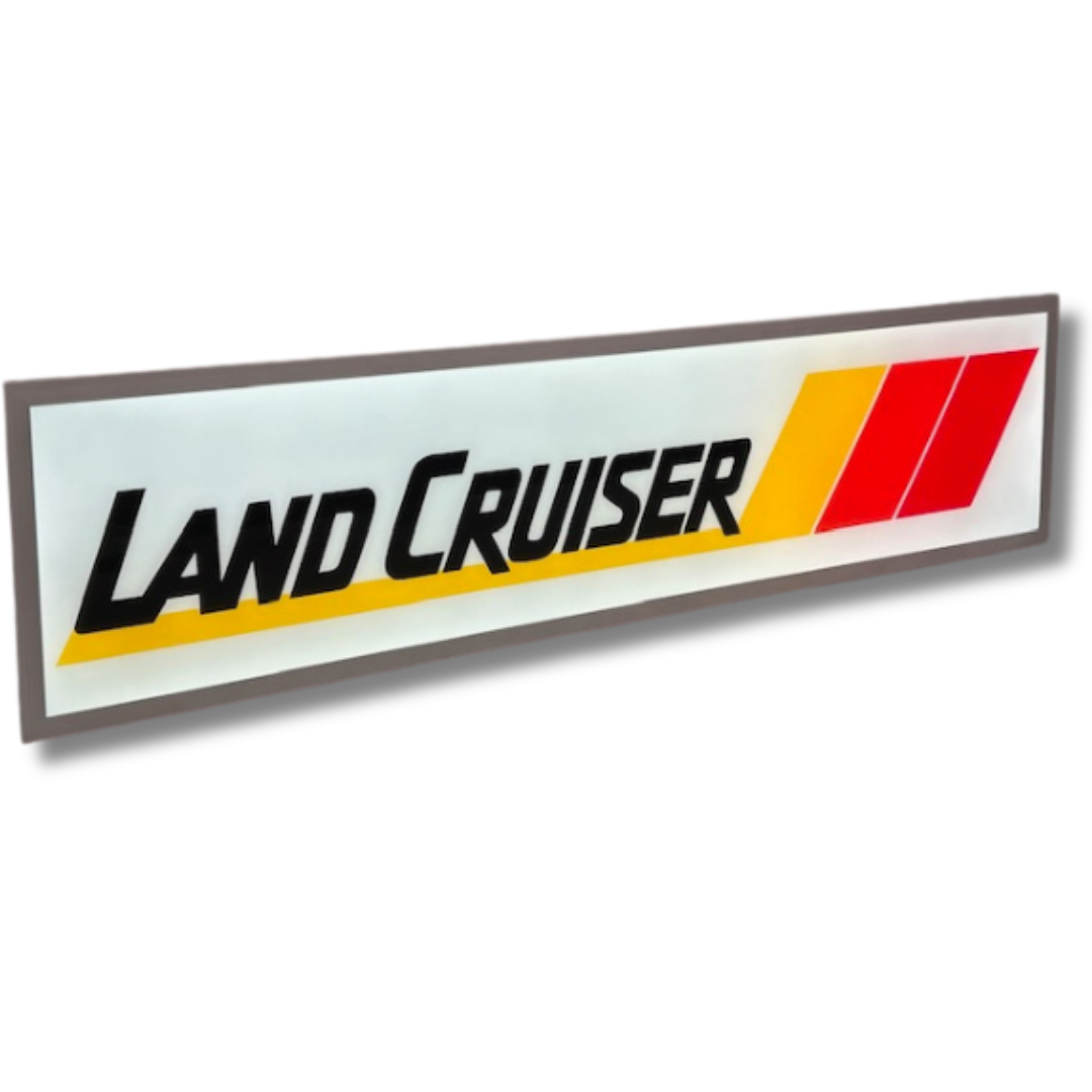 Land Cruiser Light Up Sign 1200MM