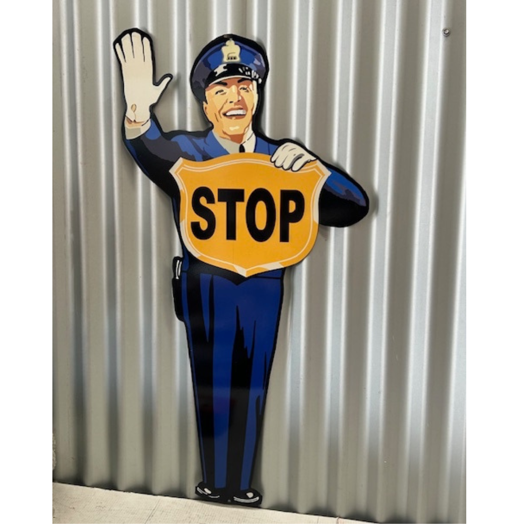 Policeman Wall Sign