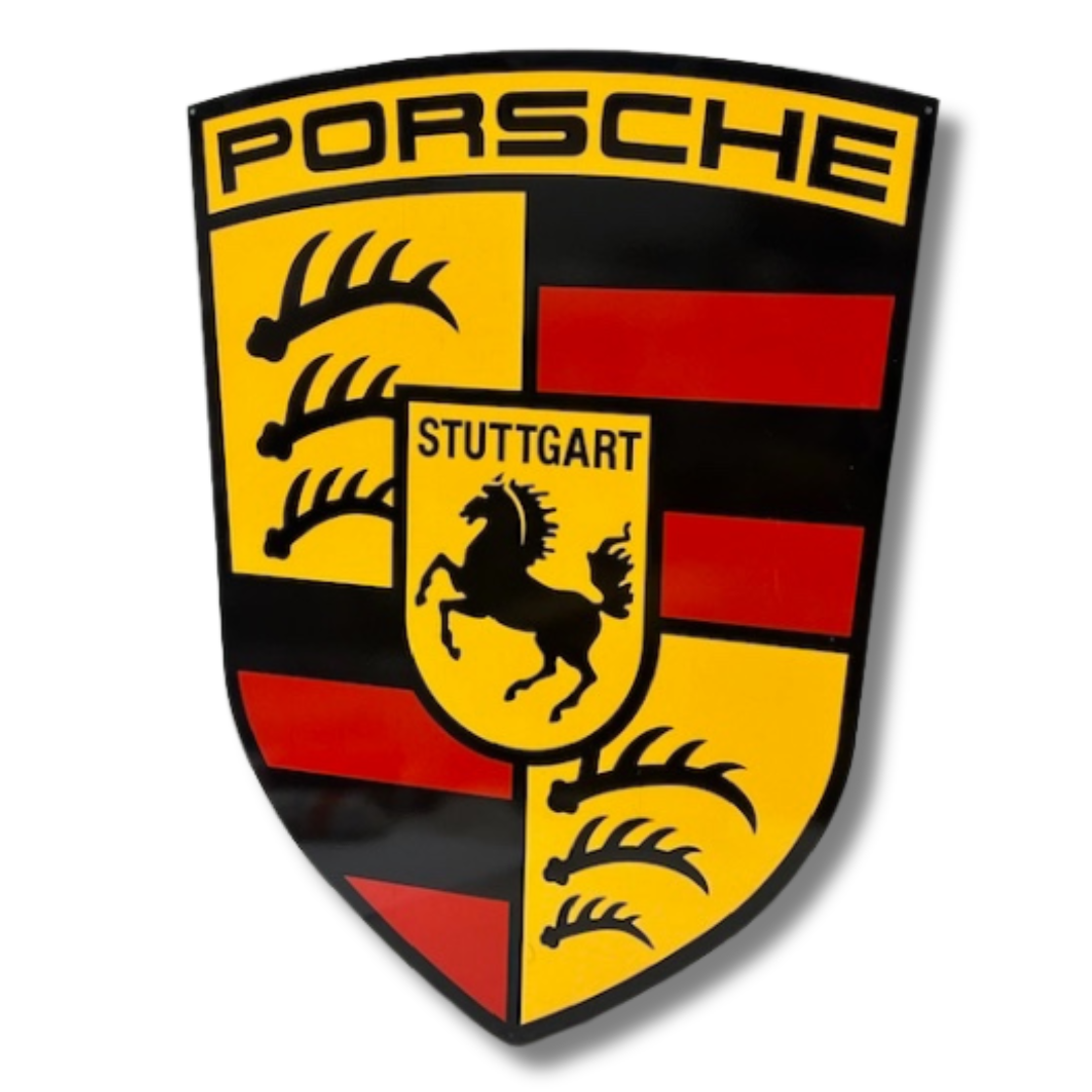 Porsche Shield Wall Sign