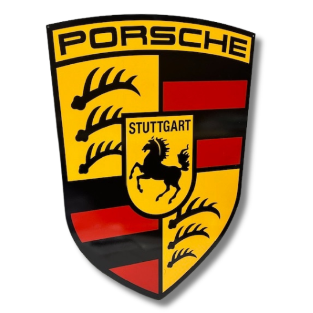 Porsche Shield Wall Sign