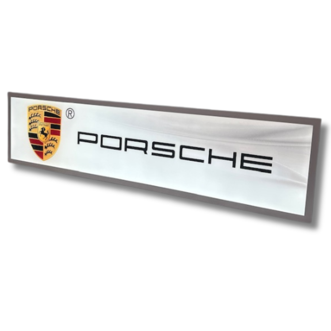 Porsche Light Up Sign 1200MM