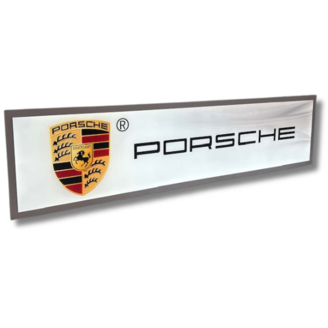 Porsche Light Up Sign 1200MM