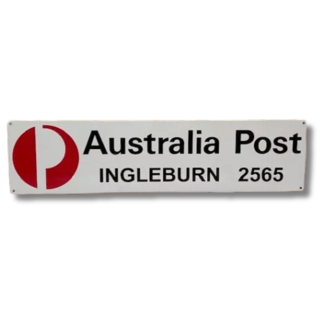 Custom Name Post Office Wall Sign