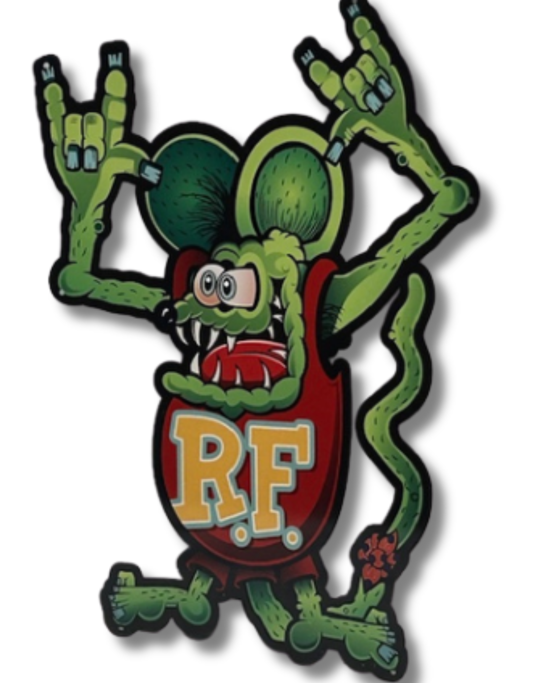 Scary Rat Fink Wall Sign