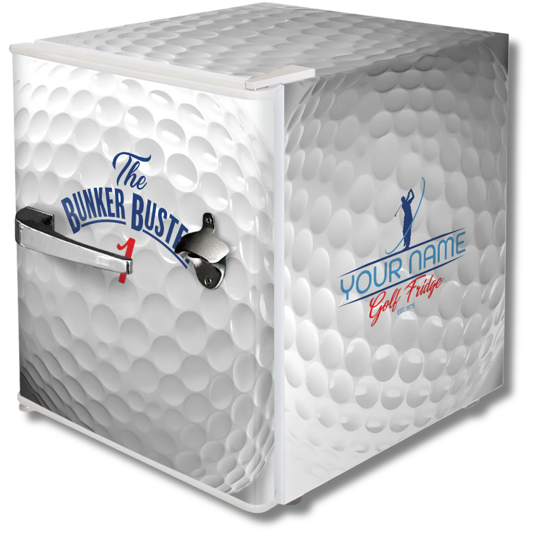 Golf Ball Mini Bar Fridge – Add Your Name 46 LT
