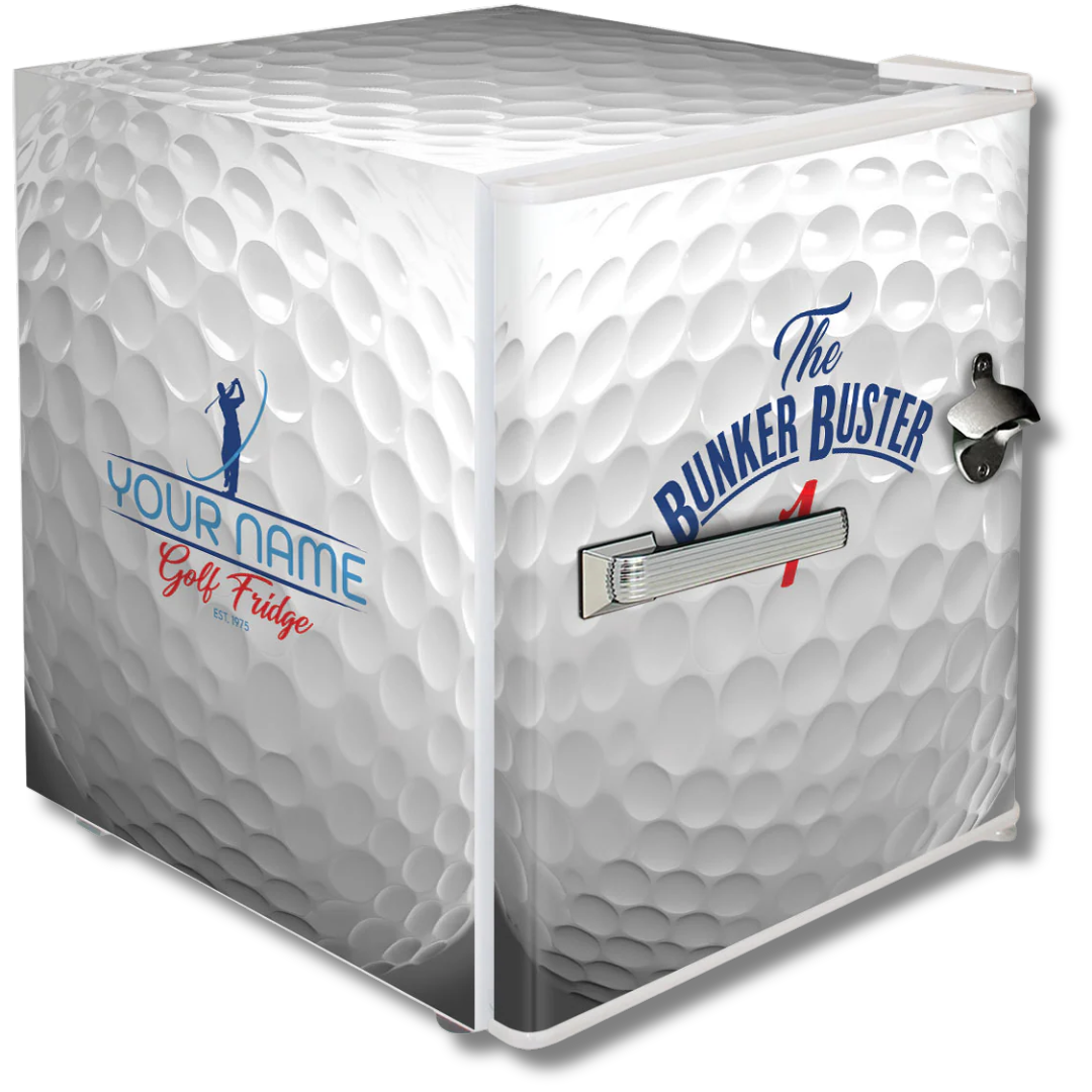 Golf Ball Mini Bar Fridge – Add Your Name 46 LT