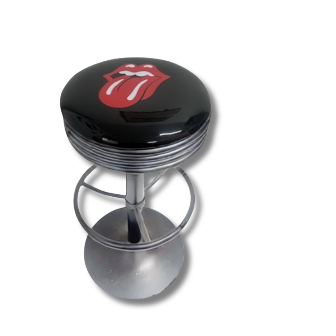 Rolling Stones Retro Bar Stool