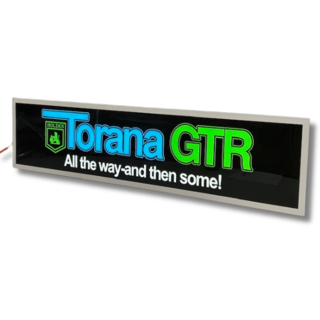 Torana GTR Light Up Sign 1200MM
