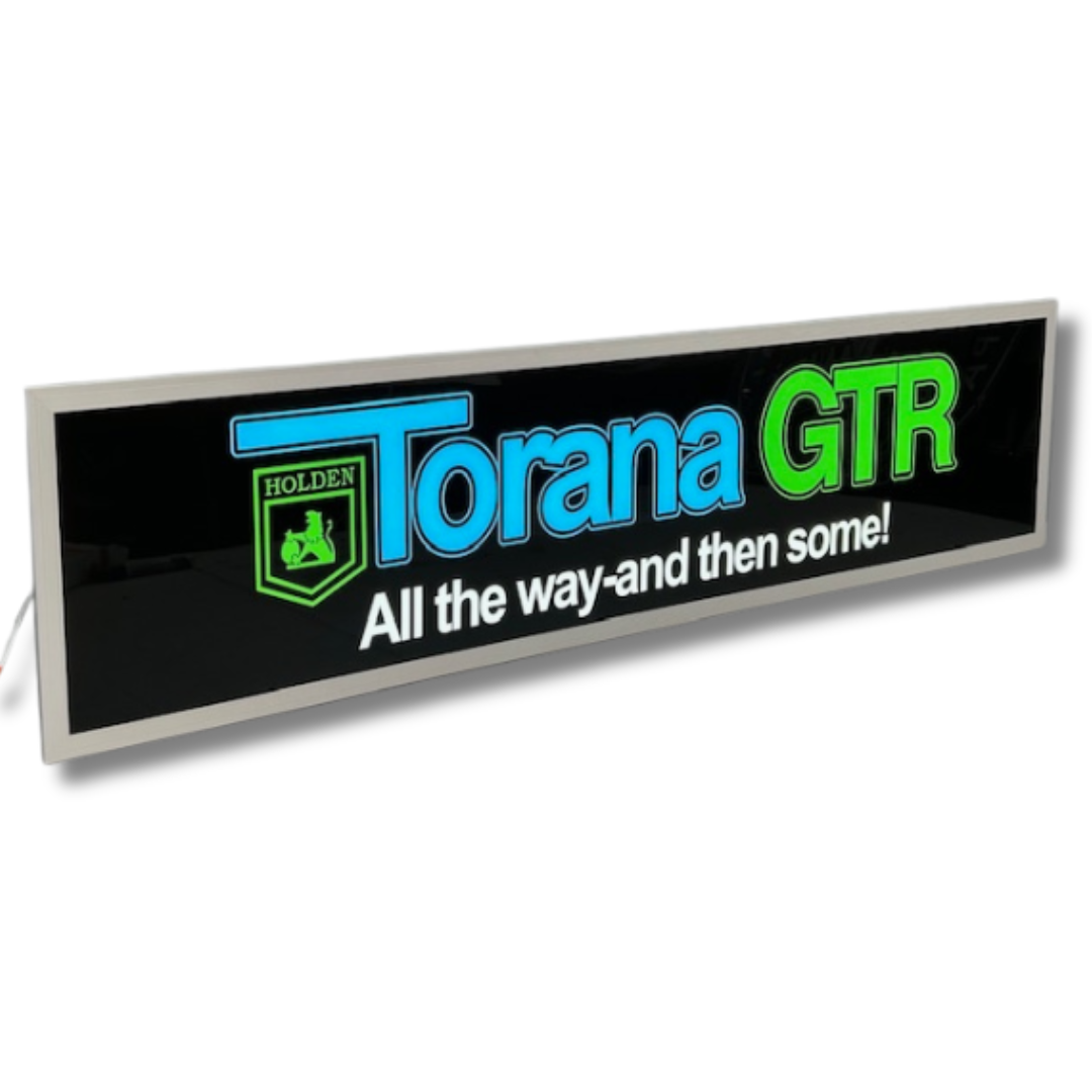 Torana GTR Light Up Sign 1200MM