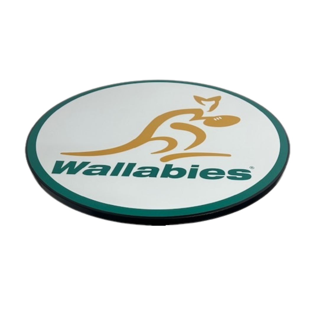 Wallabies Black Bar Table
