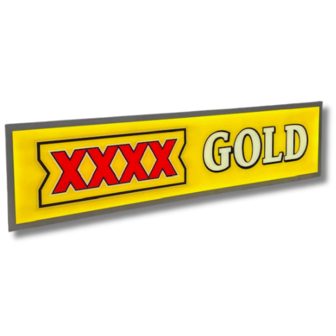 XXXX Horizontal Light Up Sign 1200MM