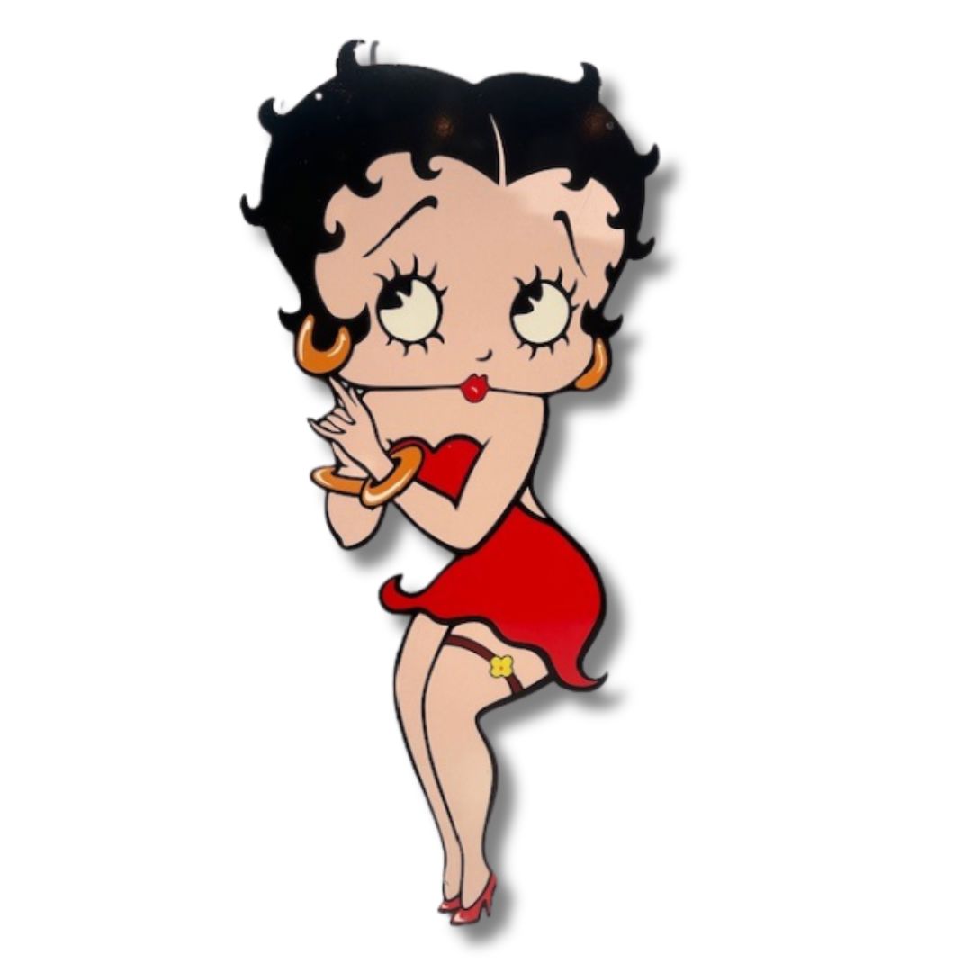 Betty Boop Wall Sign Metal Signs