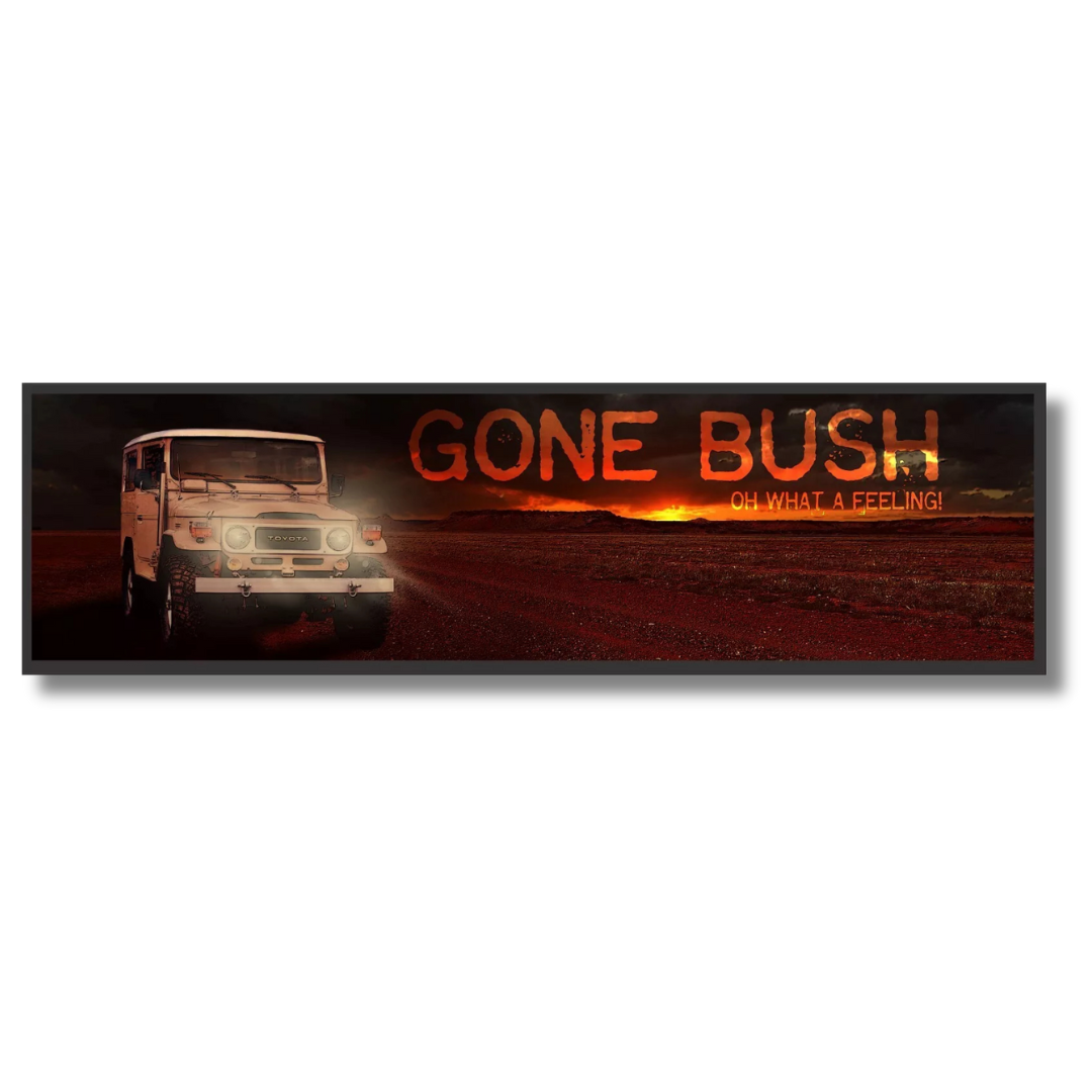 Gone Bush Premium Bar Runner