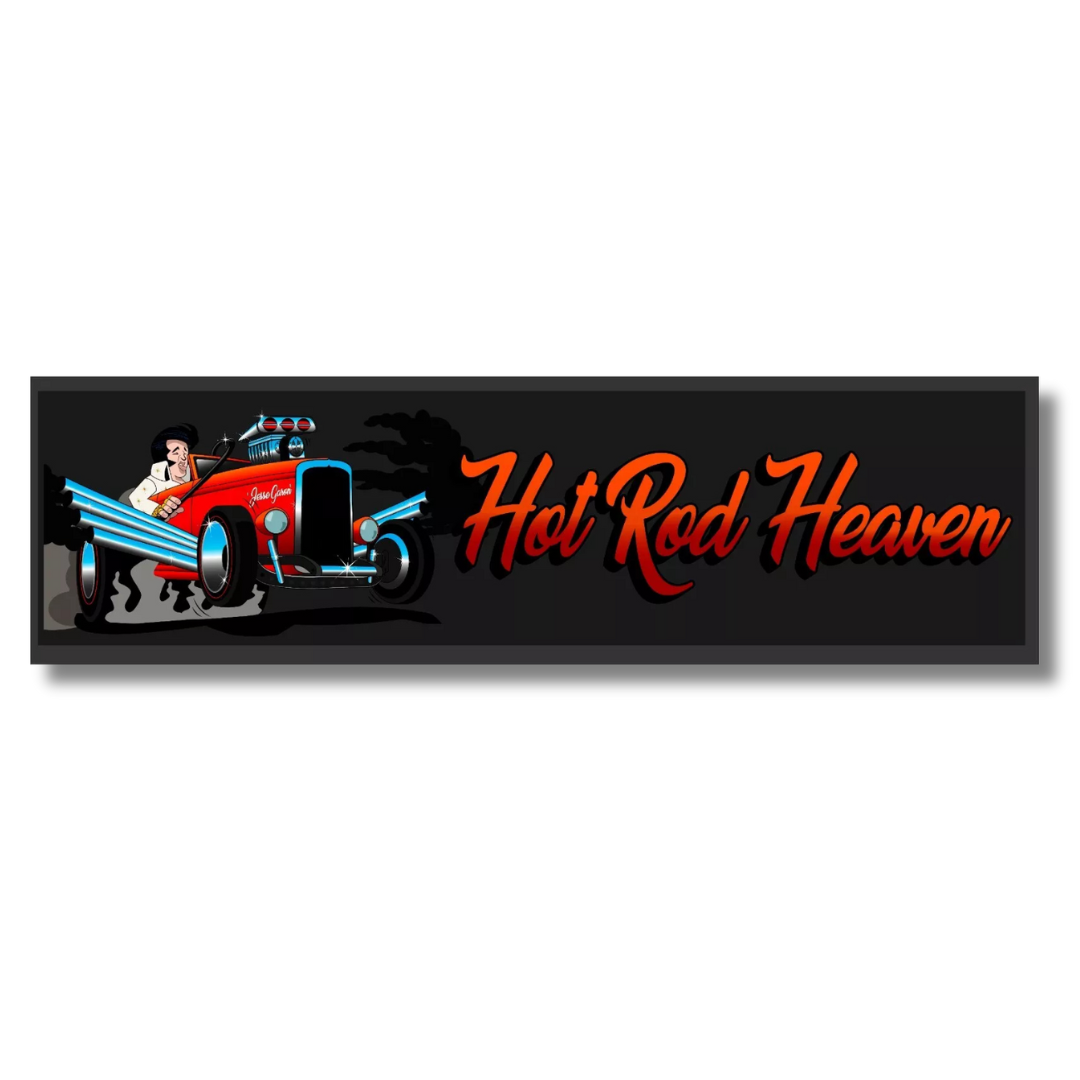 Hot Rod Premium Bar Runner