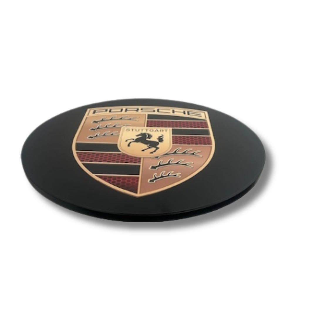 Porsche Black Bar Table