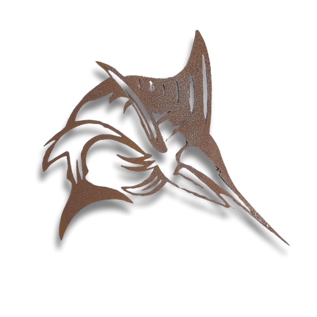 Mighty Marlin Metal Sign Metal Signs