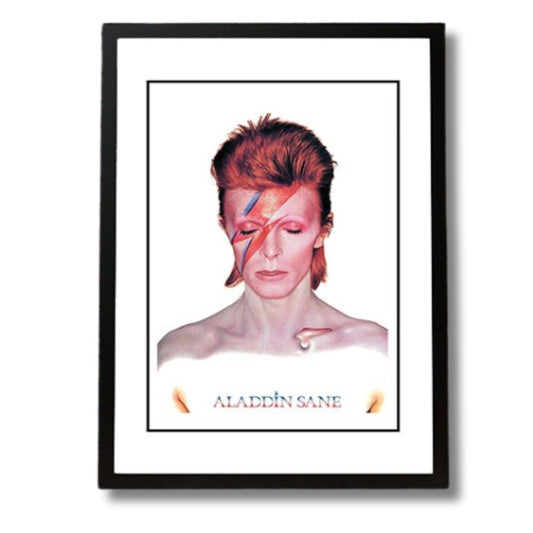 David Bowie Framed Band Poster