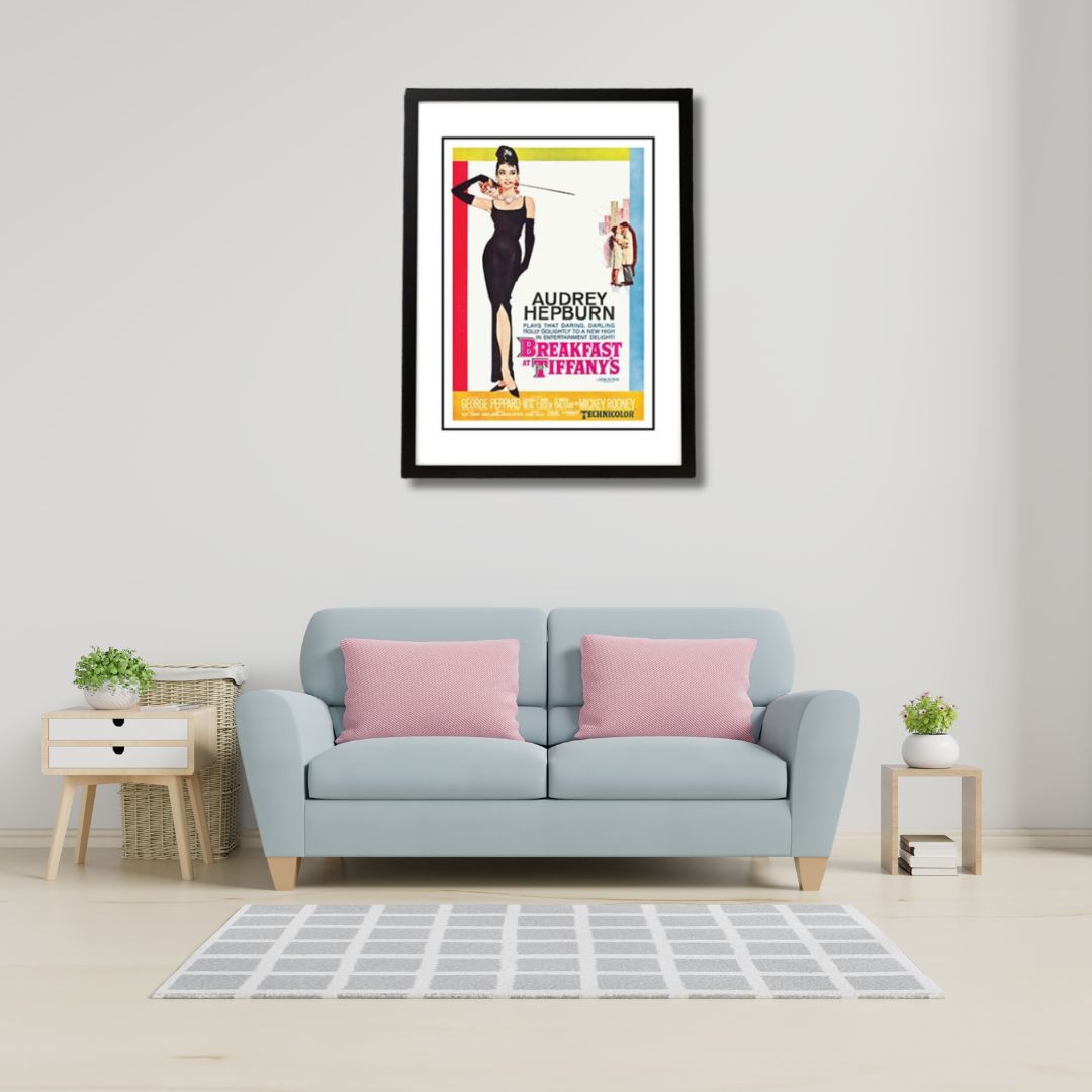 Breakfast At Tiffanys Framed Movie Poster