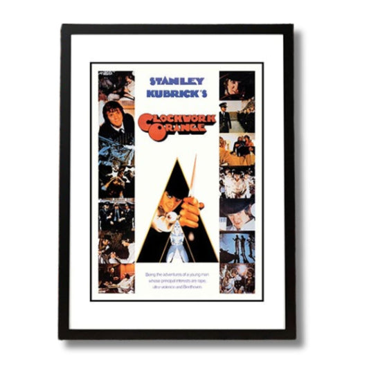 Clockwork Orange Framed Movie Poster