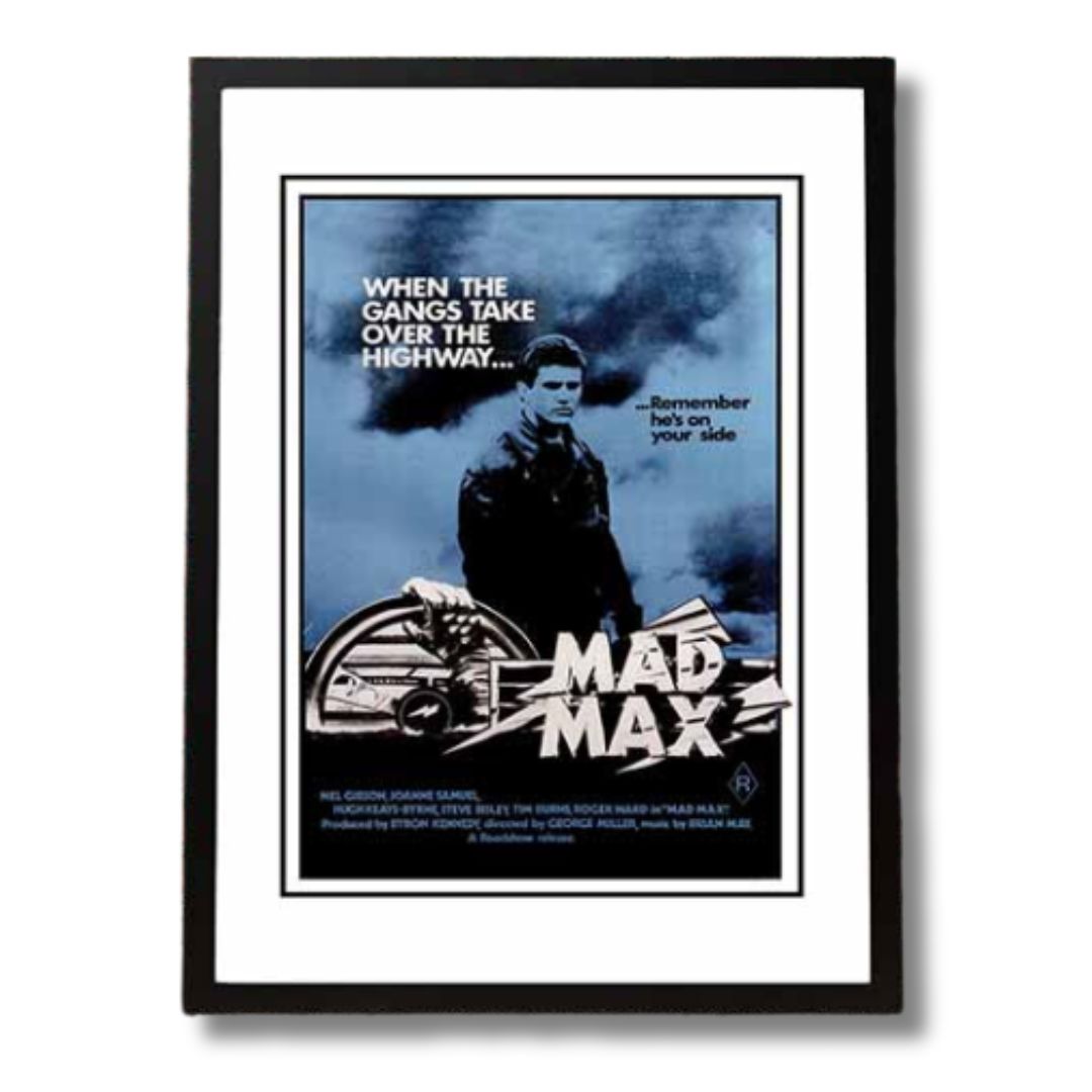 Mad Max Framed Movie Poster