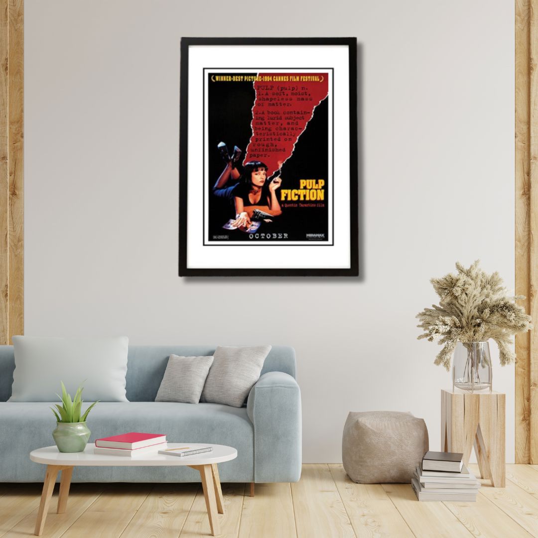 Pulp Fiction Framed Movie Poster