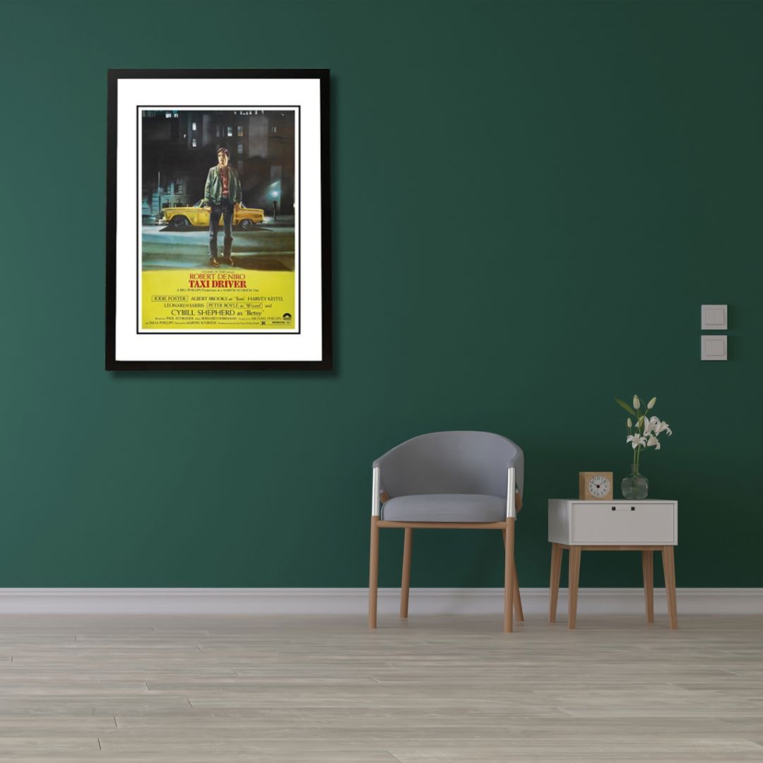 Taxi Driver Framed Movie Poster