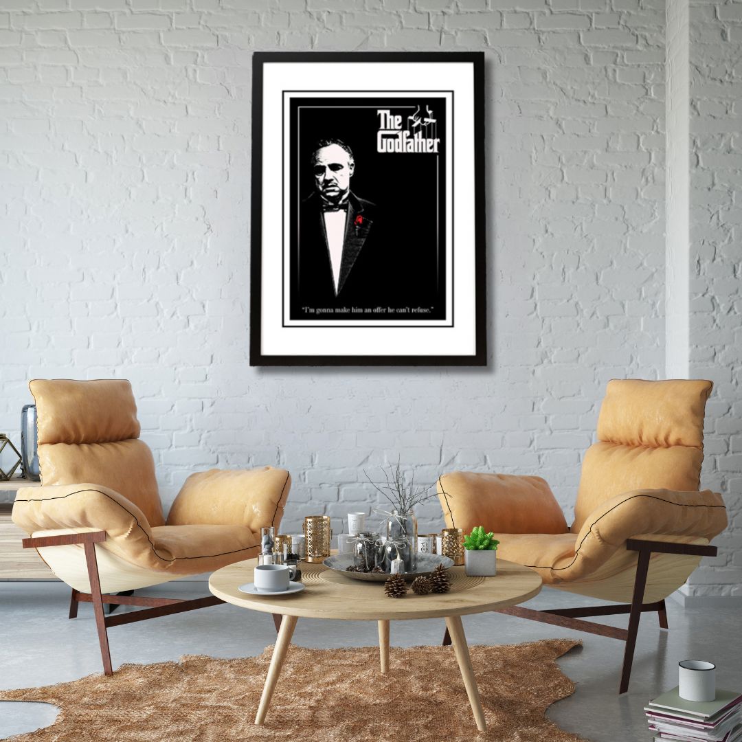 The Godfather Framed Movie Poster