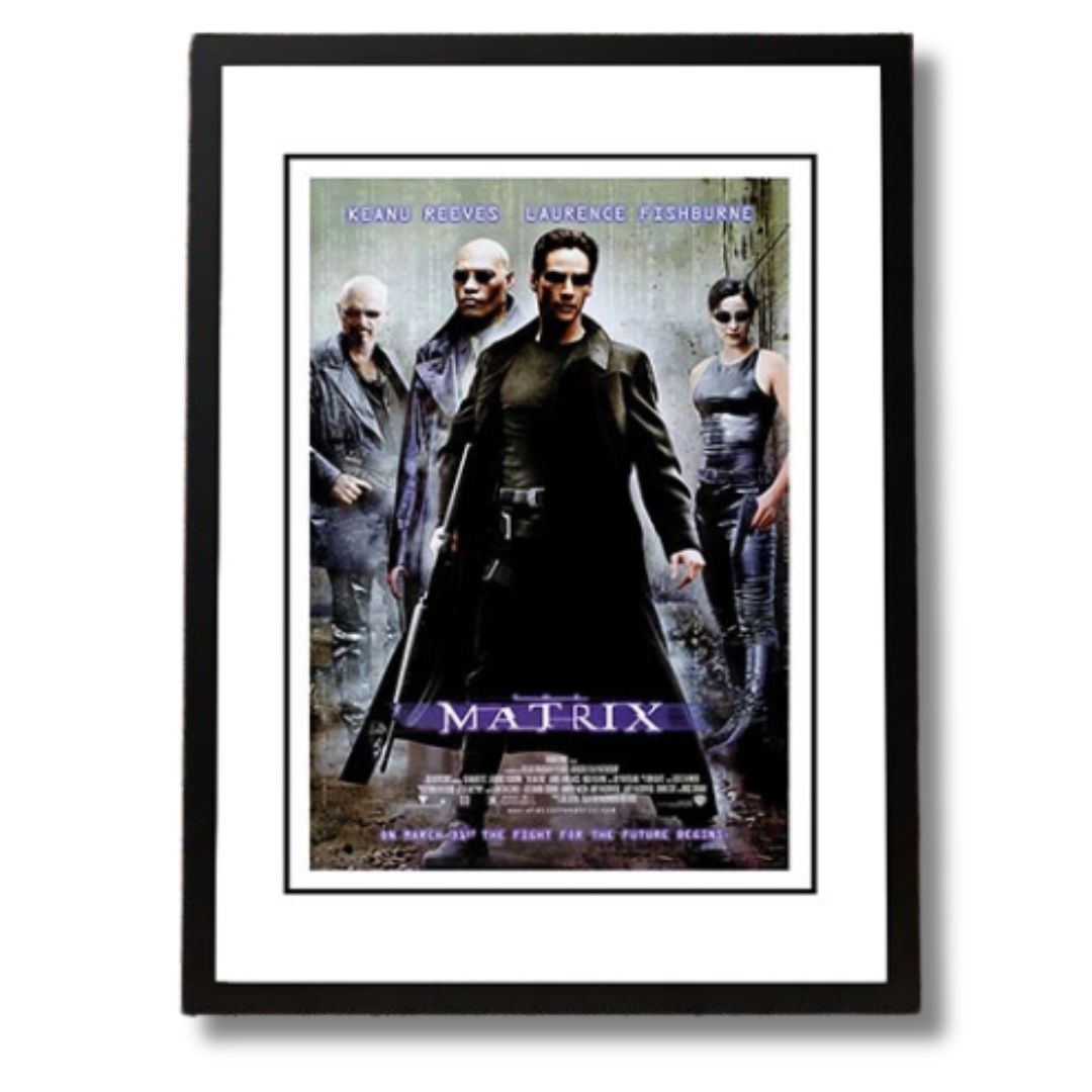 The Matrix Framed Movie Poster