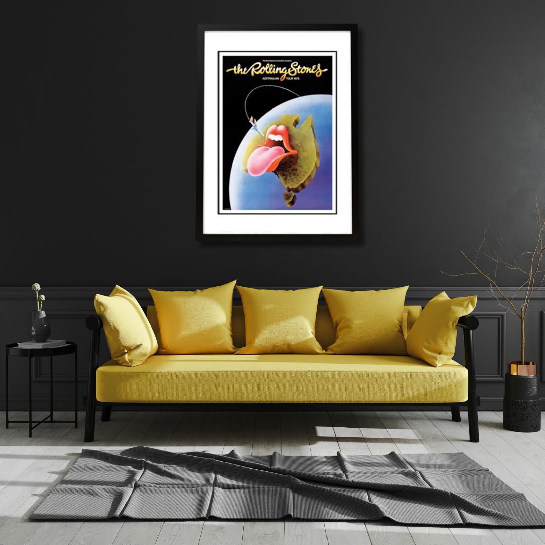 Rolling Stones Framed Band Poster Poster