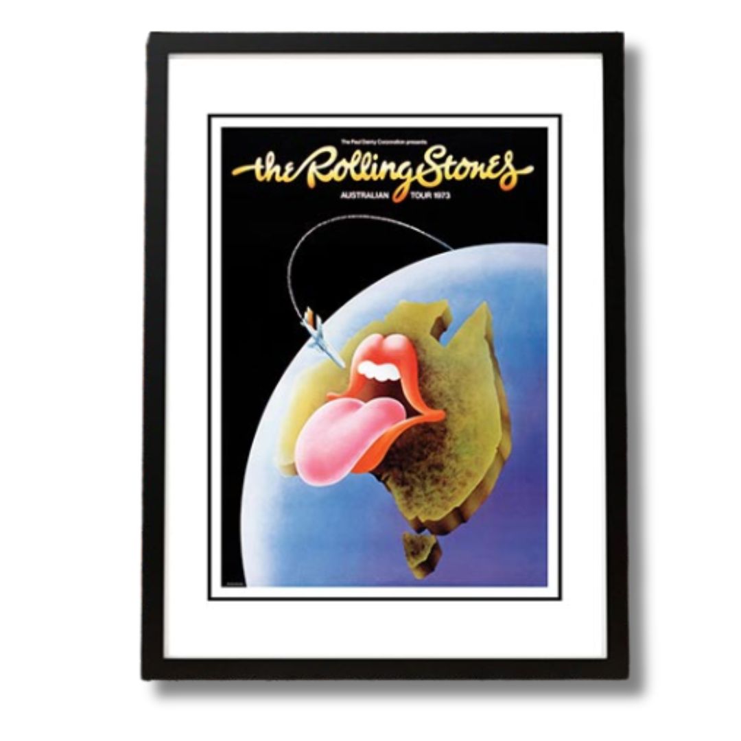 Rolling Stones Framed Band Poster Poster