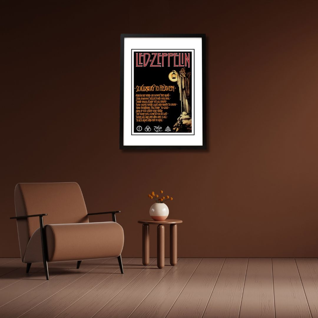 Led Zeppelin Framed Band Poster Poster