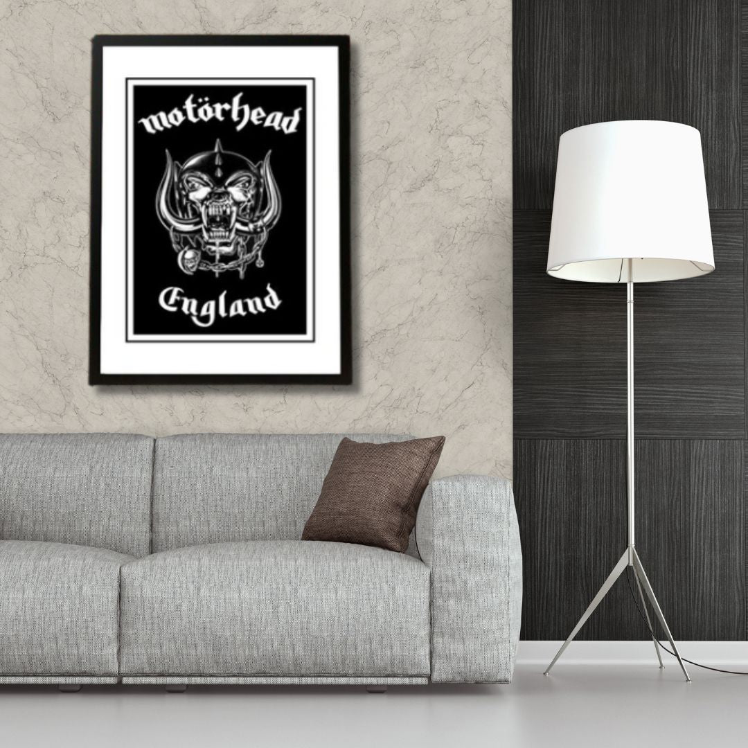 Motorhead Framed Band Poster Poster