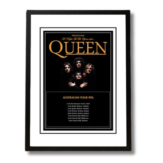 Queen Framed Band Poster Poster
