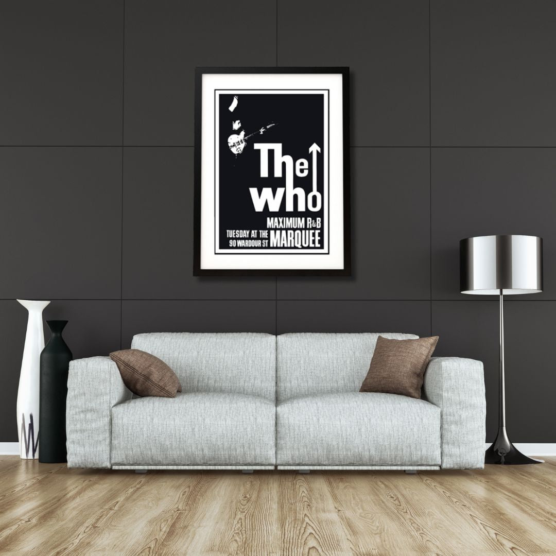 The Who Framed Band Poster Poster